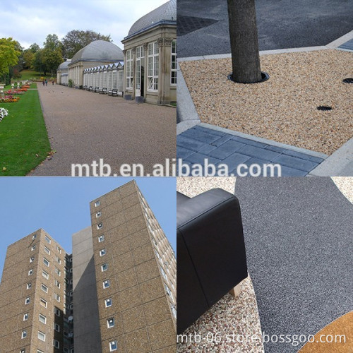 Liquid Resin for Bonding Aggregates for Garden and Backyard Pavements/Driveway/Pathway